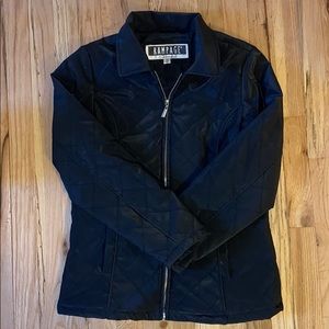 Quilted Black Fall Jacket